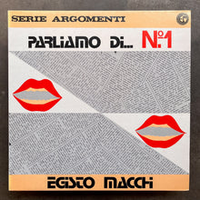 Egisto Macchi – Parliamo Di... N. 1