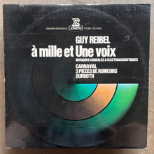 Guy Reibel – À Mille Et Une Voix