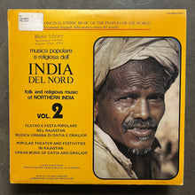 Various – Musica Popolare E Religiosa Dell' India Del Nord (Vol. 2) / Folk And Religious Music Of Northern India