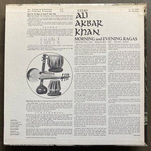 Ustad Ali Akbar Khan – Morning And Evening Ragas