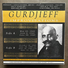 G.I. Gurdjieff – Improvisations