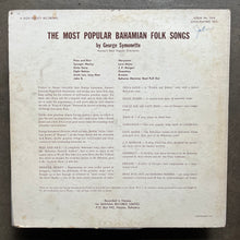 George Symonette – Goombay - The Folk Songs Of The Bahamas