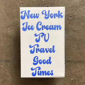 Human Heads -  New York Ice Cream TV Travel Good Times