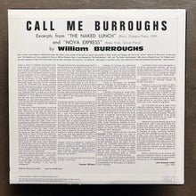 William Burroughs  – Call Me Burroughs
