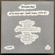 Brenda Ray ‎– D'Ya Hear Me! : Naffi Years, 1979-83