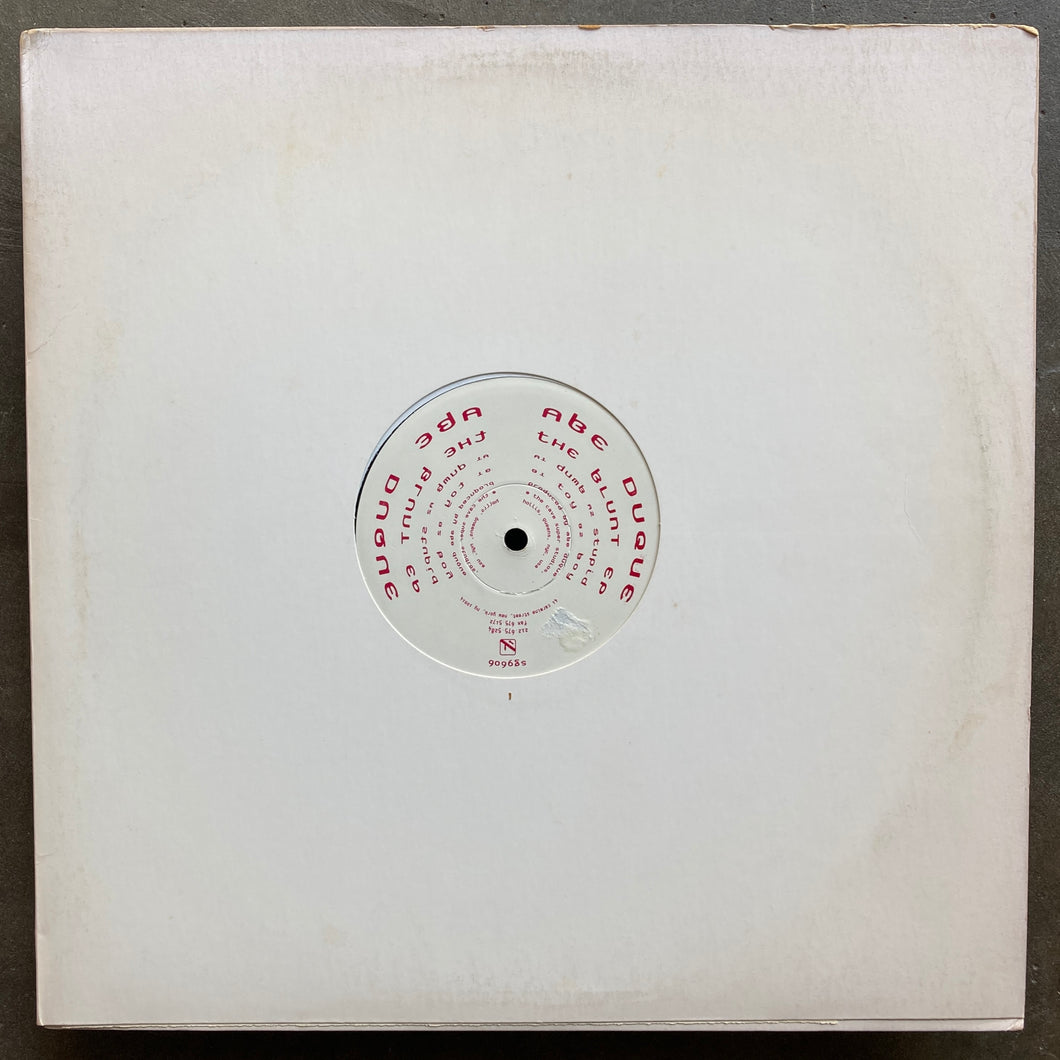 Abe Duque – The Blunt EP