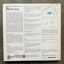 Jean Jenkins – Instrumental Music From Mongolia