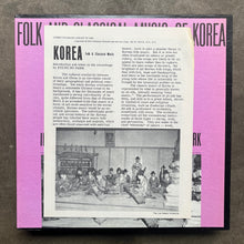 Various – Folk And Classical Music Of Korea