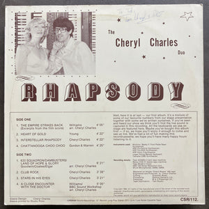 The Cheryl Charles Duo – Rhapsody