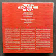 Philip Glass ‎– Music In Twelve Parts - Parts 1 & 2