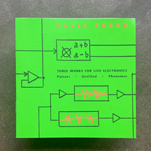 David Tudor – Three Works For Live Electronics