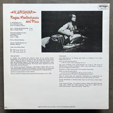 K. Sridhar – Ragas Madhukauns And Piloo