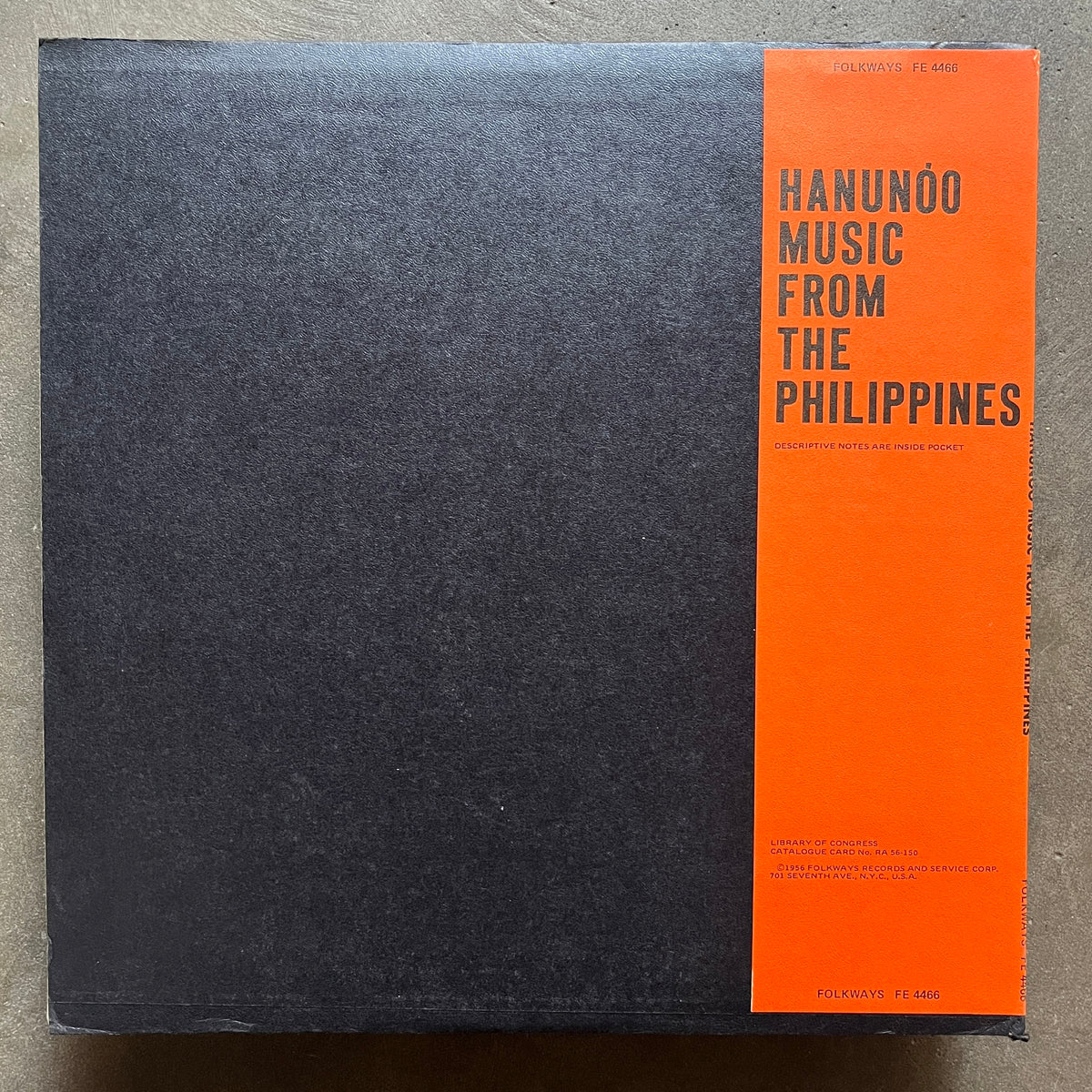 Hanunóo ‎– Hanunóo Music From The Philippines – All Night Flight Records