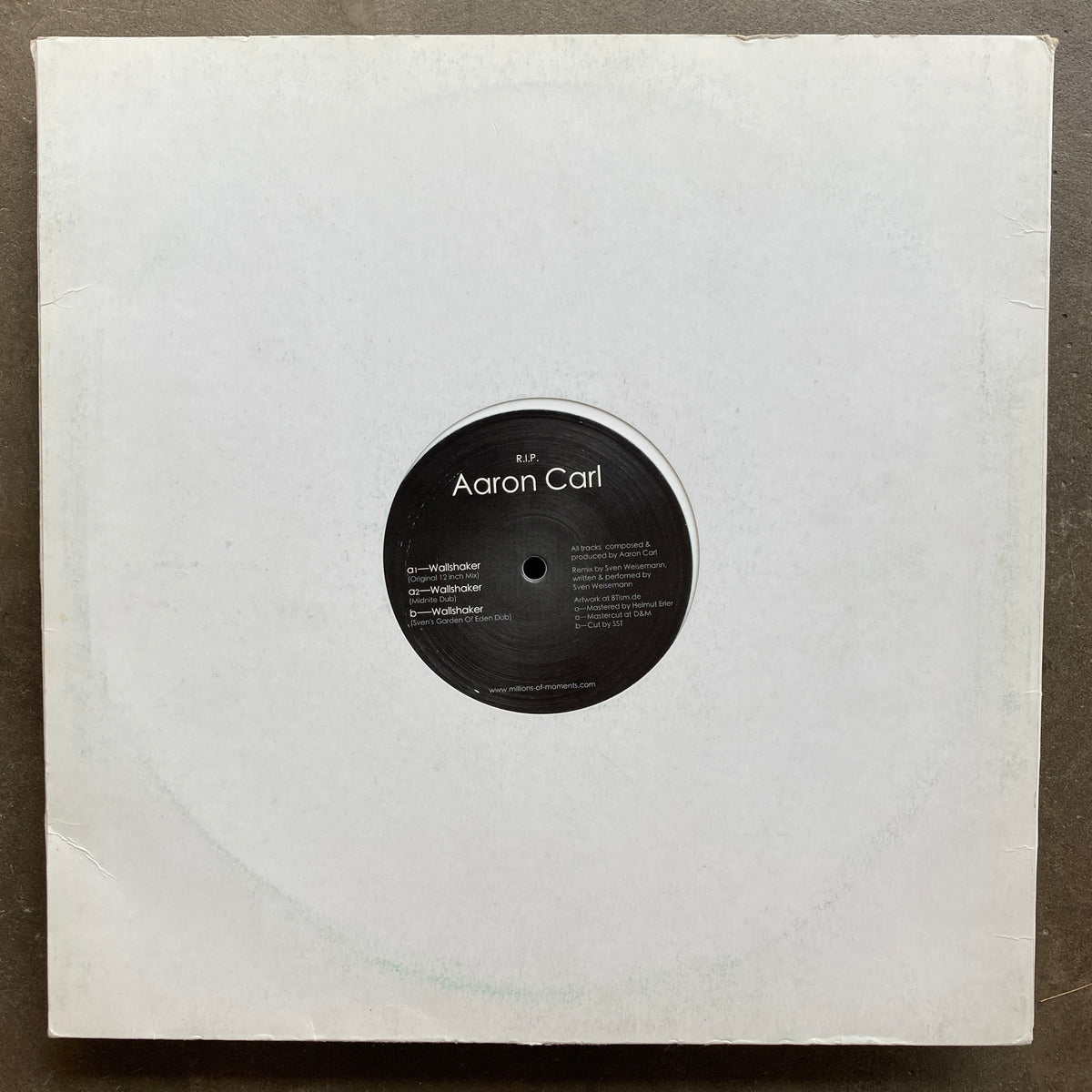 Aaron Carl – Wallshaker – All Night Flight Records