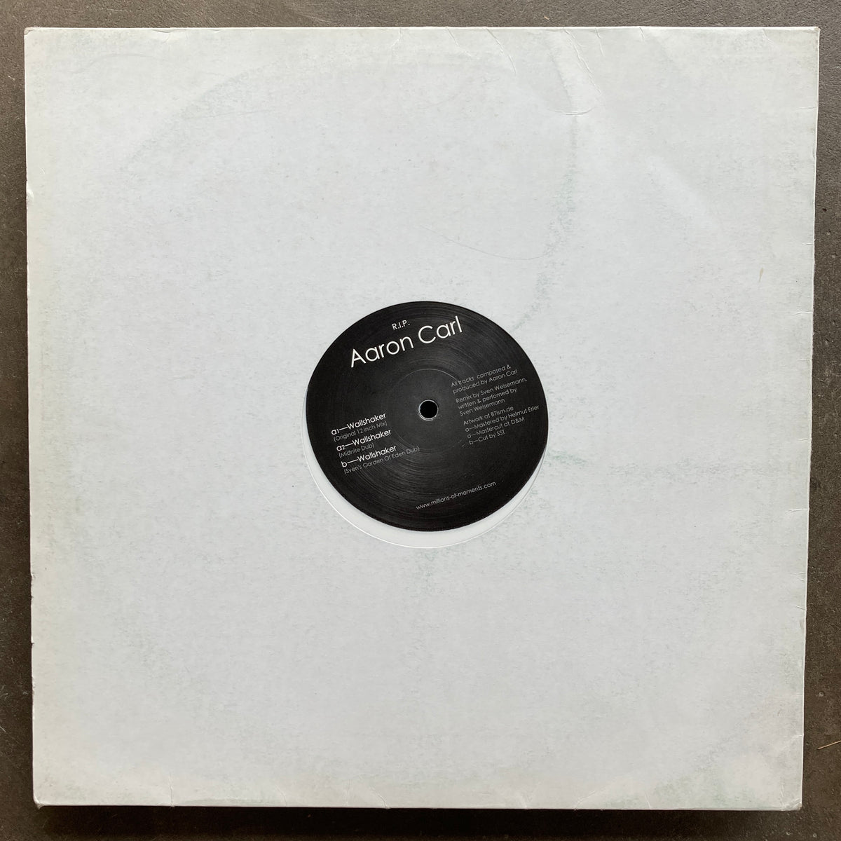 Aaron Carl – Wallshaker – All Night Flight Records