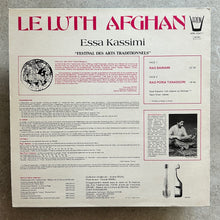 Essa Kassimi – Le Luth Afghan