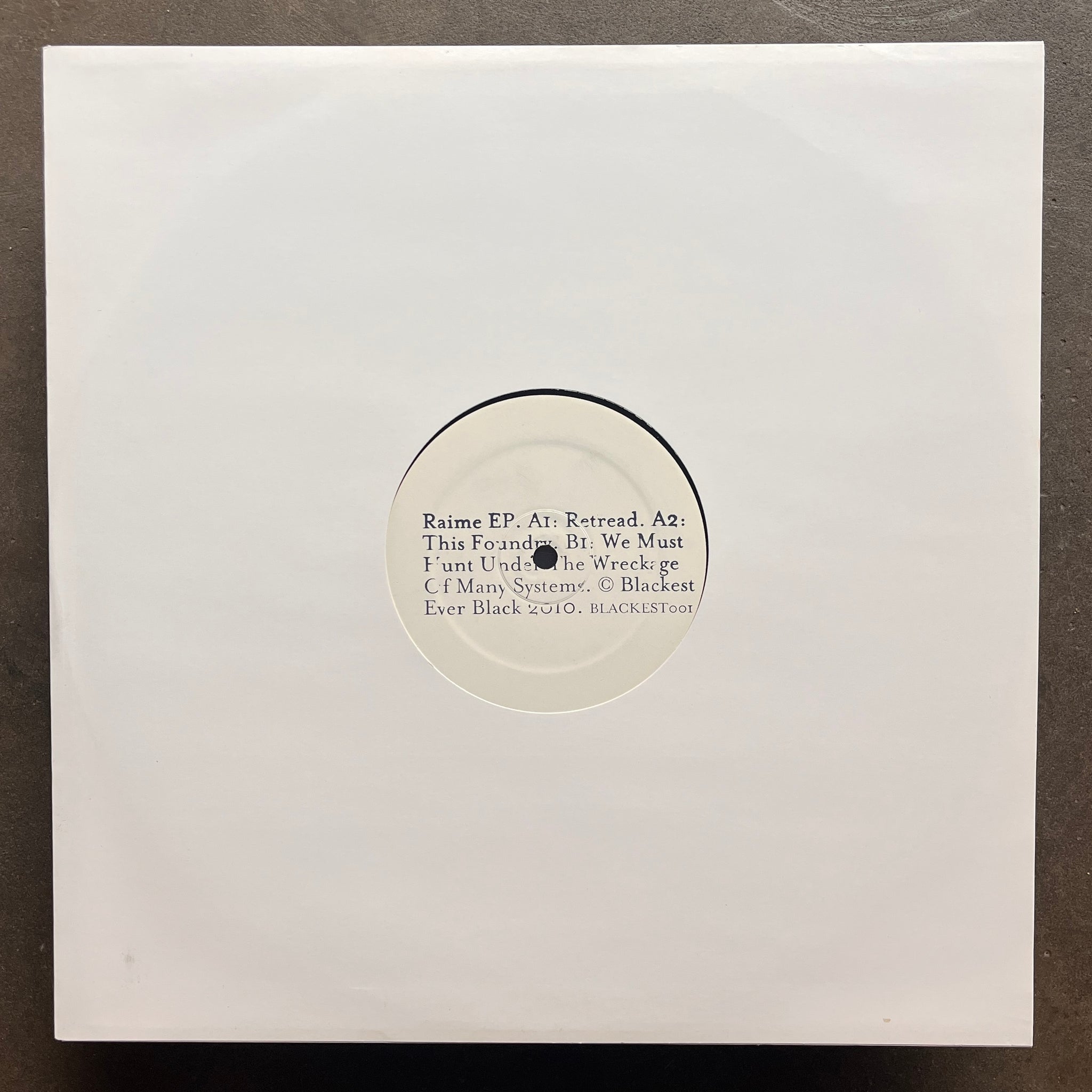 Raime – Raime EP – All Night Flight Records