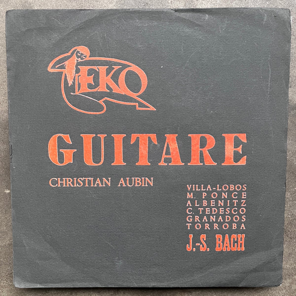 Christian Aubin - Guitare