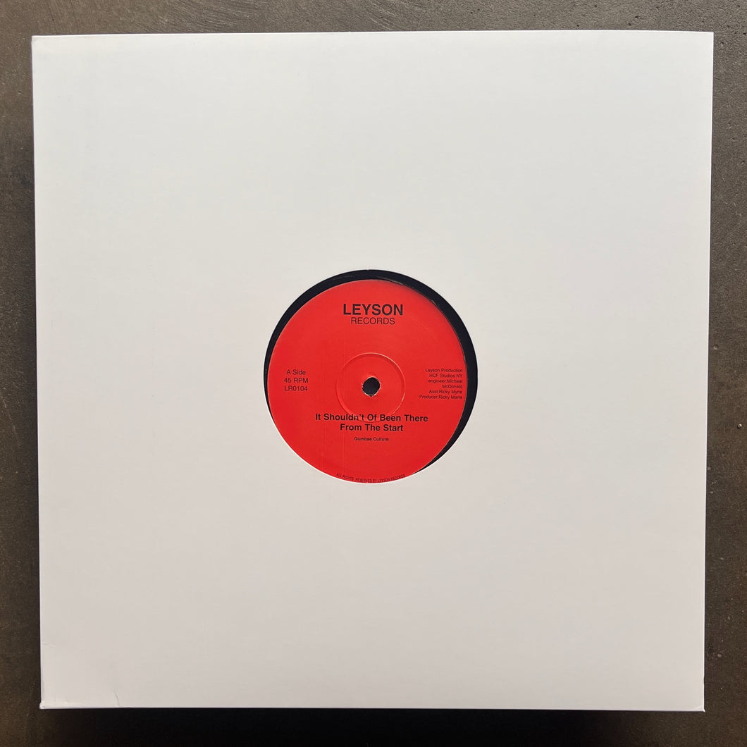 Gumbae Culture / Amoi – It Shouldn't Of Been There From The Start / Make It Up To You