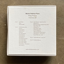 Morton Feldman, Philip Thomas  – Morton Feldman Piano