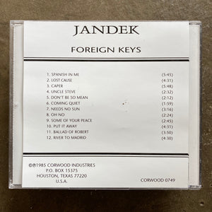 Jandek – Foreign Keys