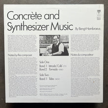 Bengt Hambraeus – Concrète And Synthesizer Music