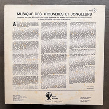 Jean Belliard, Elisabeth Et Guy Robert, Julien Skowron – Musique Des Trouvères Et Jongleurs