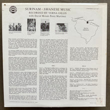 Various – Javanese Music From Surinam