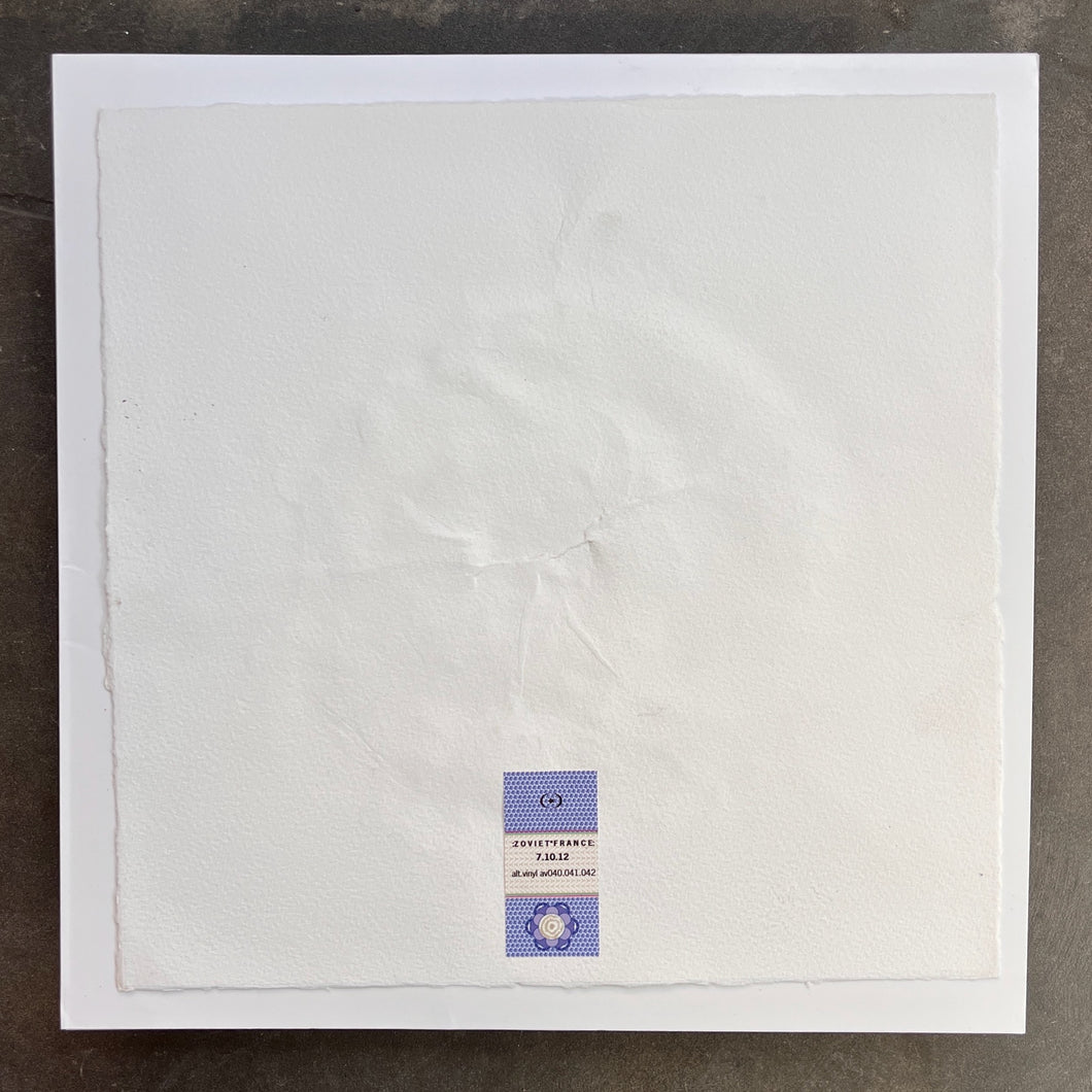 Zoviet France – 7.10.12 (Testpress)