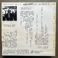 Kevin Harrison ‎– Inscrutably Obvious