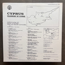 Various – Cyprus: Folkmusic Of Cyprus