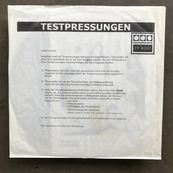 Demdike Stare – Testpressing #007