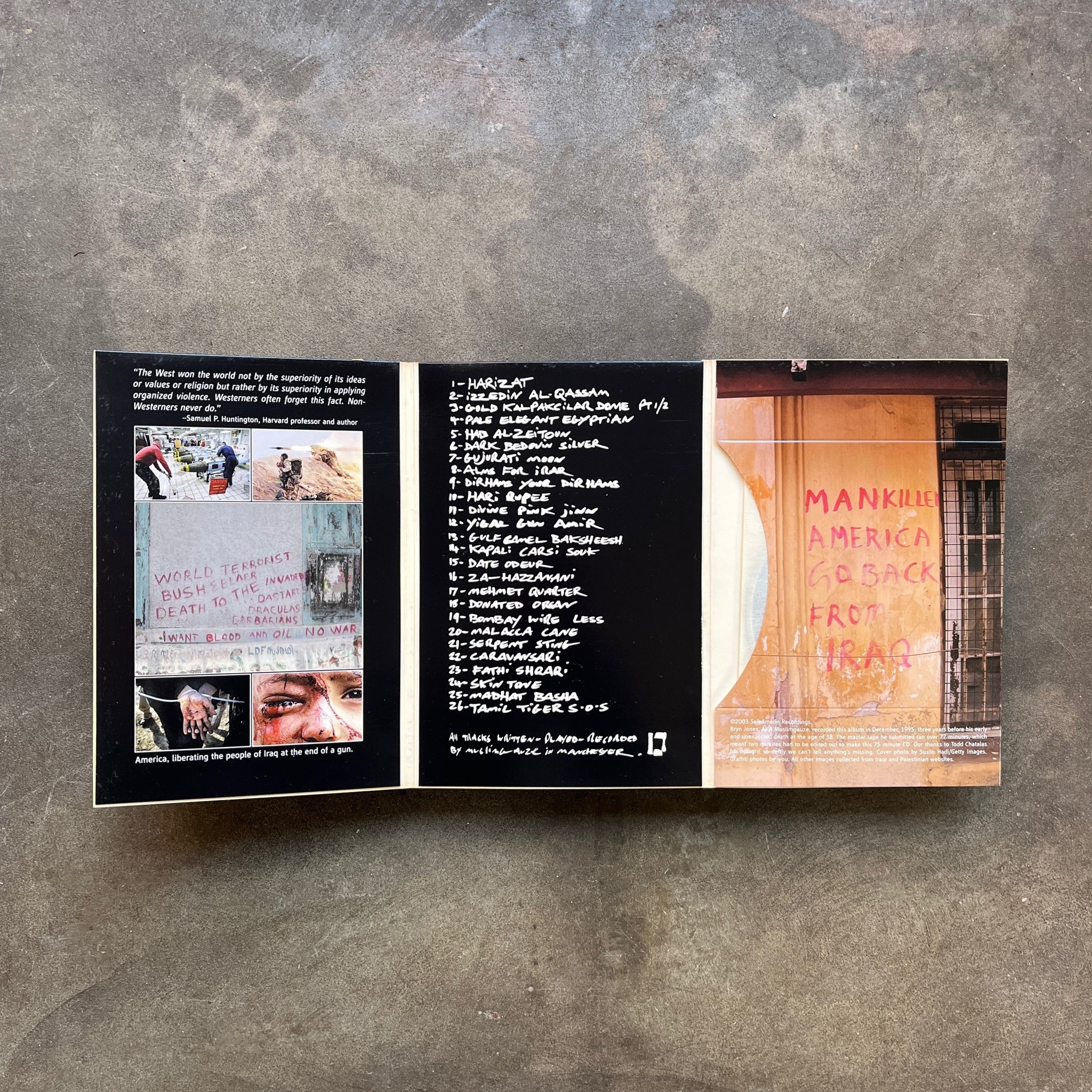 Muslimgauze – Alms For Iraq – All Night Flight Records