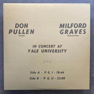 Don Pullen - Milford Graves – In Concert At Yale University