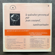 Jean Coutarel – Le Galoubet Provençal - Le Tambourinaïre