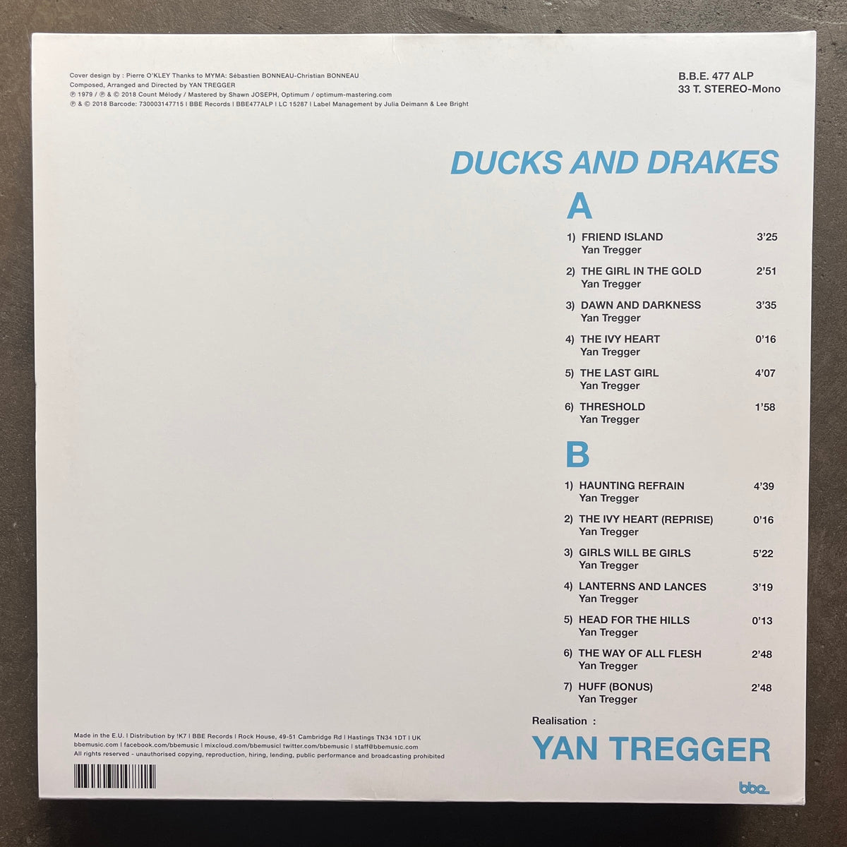 Yan Tregger – Ducks & Drakes – All Night Flight Records