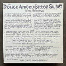 John Molineux – Douce Amère = Bitter Sweet