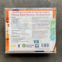 Various – Musik Malam Dari Sumatera Barat: Saluang, Rabab Pariaman, Dendang Pauah