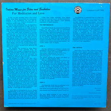 Ustad Imrat Khan & Shafaat Miadaad Khan ‎– Indian Music For Sitar And Surbahar (For Meditation And Love)