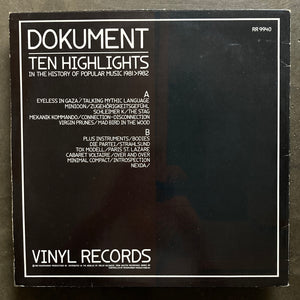 Various – Dokument Ten Highlights In The History Of Popular Music 1981 > 1982