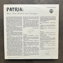 Unknown Artist – Patria: Music From Honduras And Nicaragua