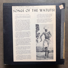 Watutsi ‎– Songs Of The Watutsi