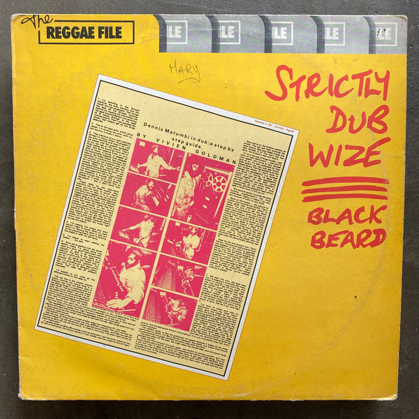 Black Beard – Strictly Dub Wize