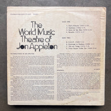 Jon Appleton – The World Music Theatre Of Jon Appleton