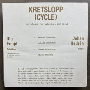 Ola Freijd, Johan Hedrén – Kretslopp (Cycle)