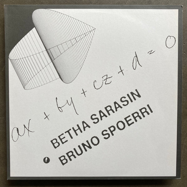 Bruno Spoerri, Betha Sarasin ‎– ax + by + cz + d = 0