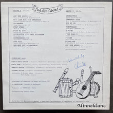 Minneklanc – Auf Den Abend...