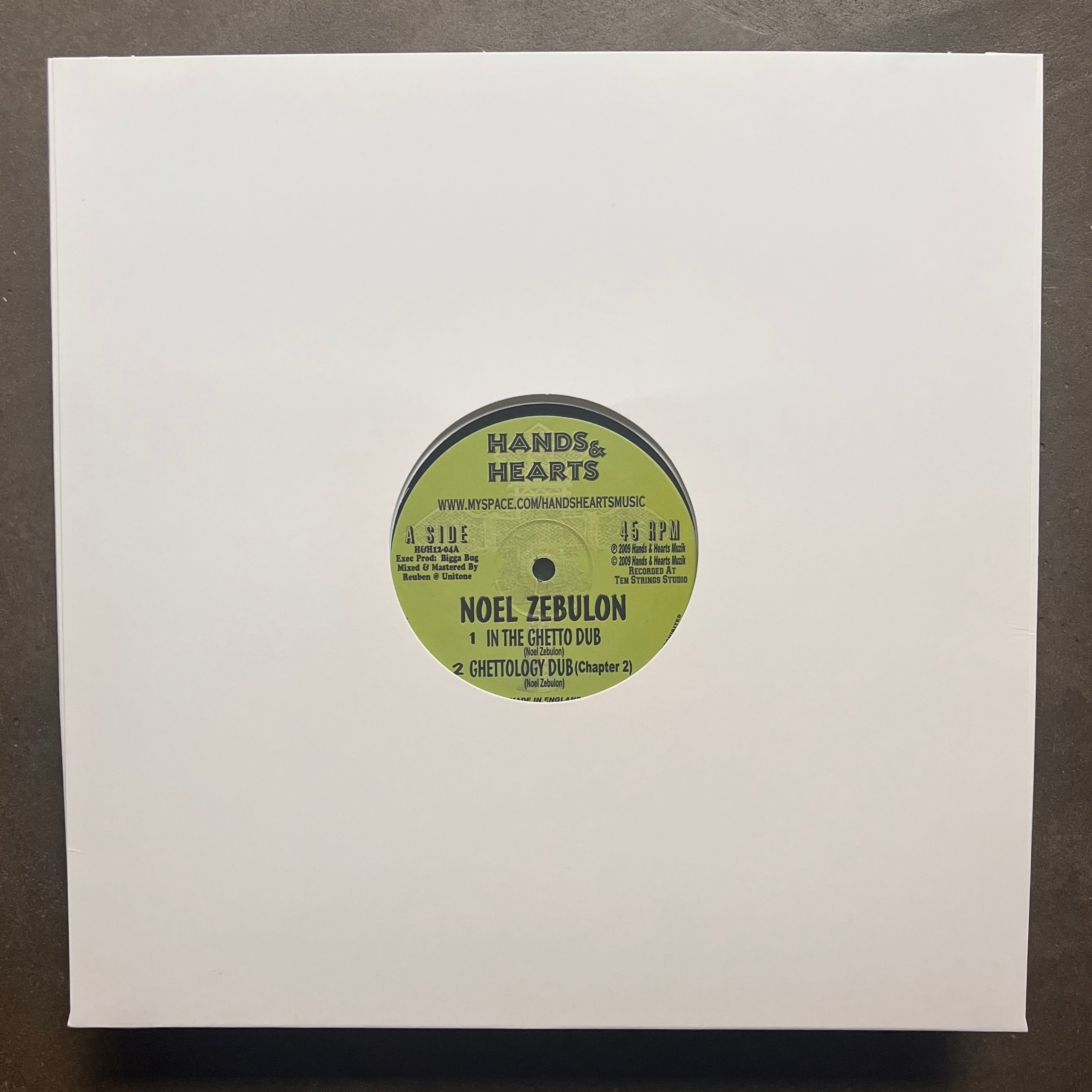 Noel Zebulon / Dread & Fred – In The Ghetto Dub / Dub Rise – All