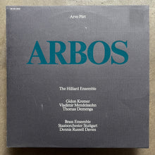 Arvo Pärt – Arbos
