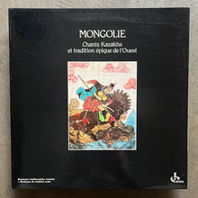 Various – Mongolie (Chants Kazakh Et Tradition Épique De L'Ouest)